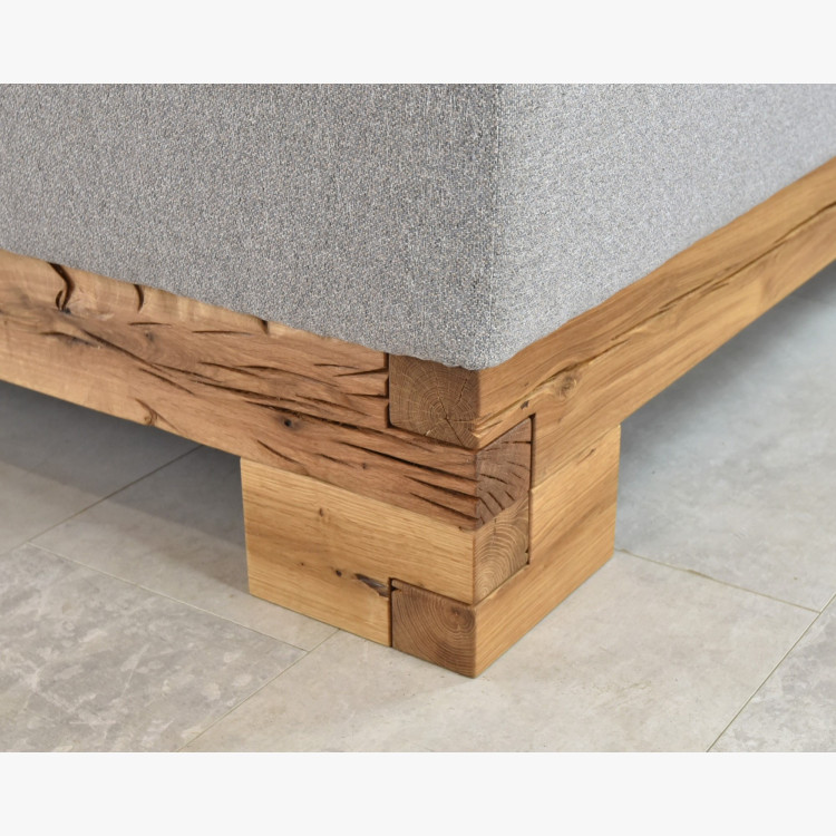 Boxspringbett massiv Eiche, Sofia 180 x 200 cm