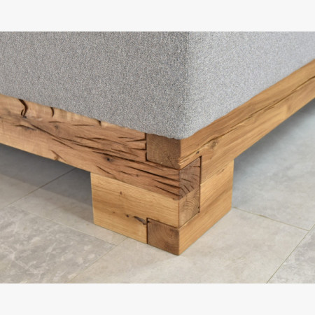 Boxspringbett massiv Eiche, Sofia 180 x 200 cm