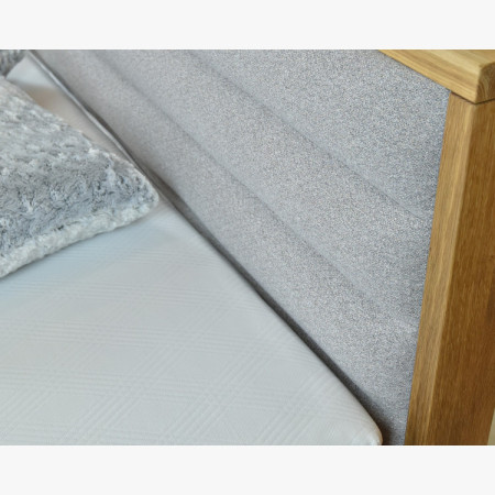 Boxspringbett massiv Eiche, Sofia 180 x 200 cm