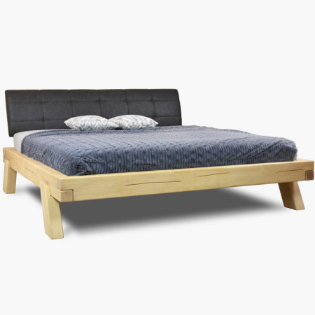 Postel aus massivem Buchenholz Anes 180x200 cm natur geölt
