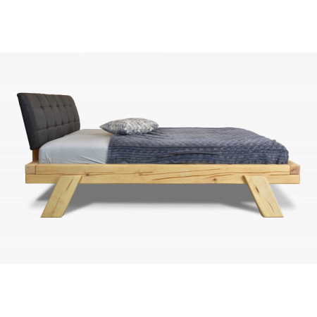 Postel aus massivem Buchenholz Anes 180x200 cm natur geölt
