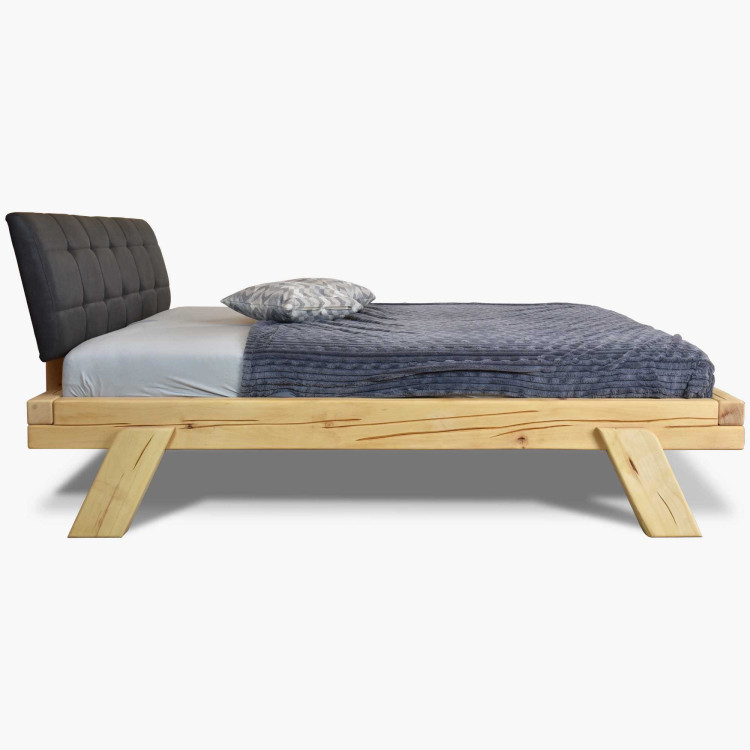 Postel aus massivem Buchenholz Anes 180x200 cm natur geölt
