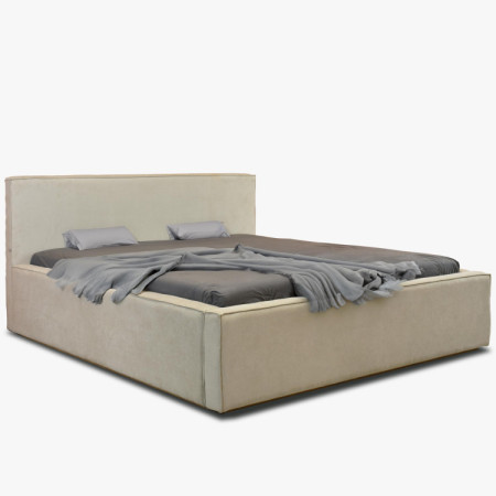 Manželská Stoffbett in Beige, Vierka 180 x 200 cm
