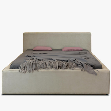 Manželská Stoffbett in Beige, Vierka 180 x 200 cm