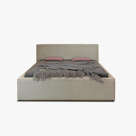 Manželská Stoffbett in Beige, Vierka 180 x 200 cm