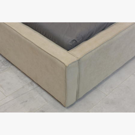 Manželská Stoffbett in Beige, Vierka 180 x 200 cm