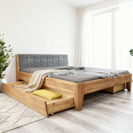 Aufbewahrungsraum unter dem Bett Peter Eiche