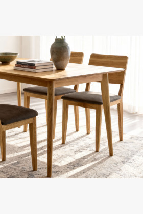 Sitzgruppe Tisch 120 x 80 cm und 4 Stühle für das Esszimmer 2