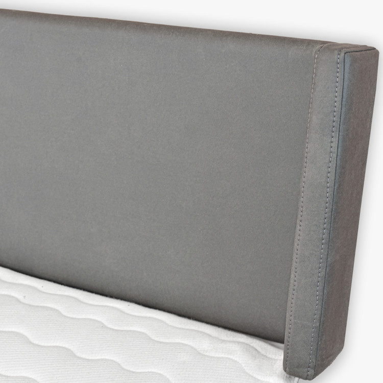 Eichenbett mit Metallfüßen 180 x 200 cm