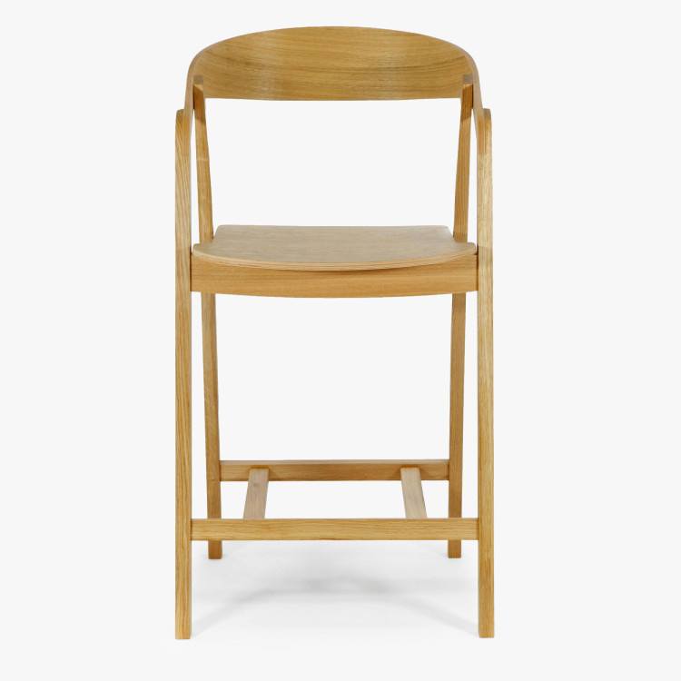 Ganz aus Holz, Barhocker aus Eiche
