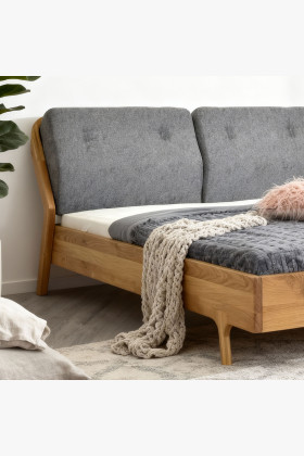 Luxusiges Eichenbett Milenium 180x200 cm - Massivholz 2