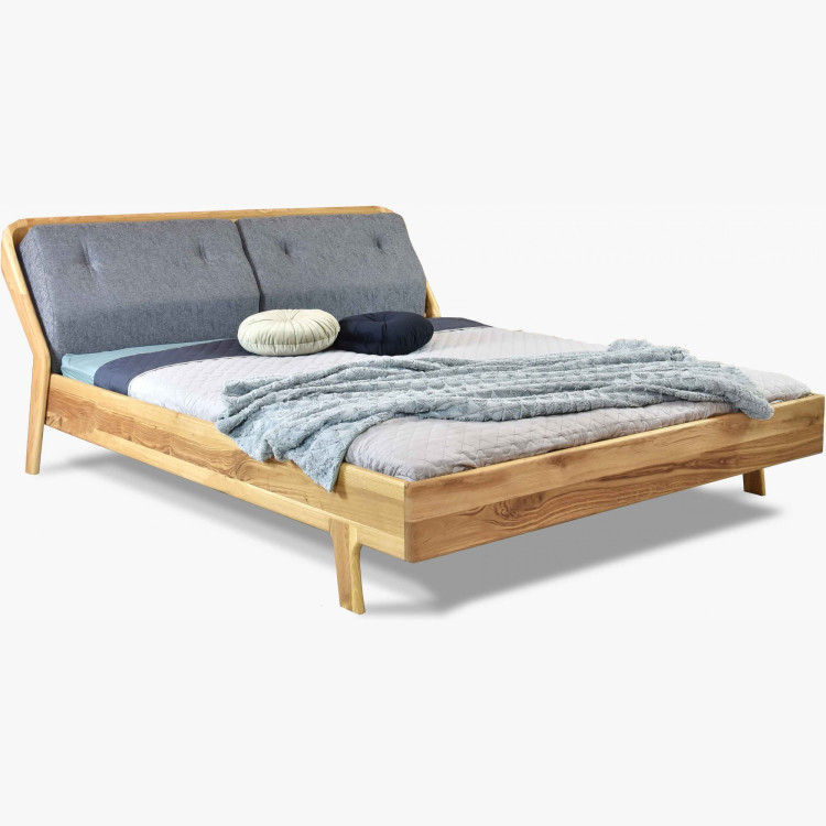 Luxusiges Eichenbett Milenium 180x200 cm - Massivholz