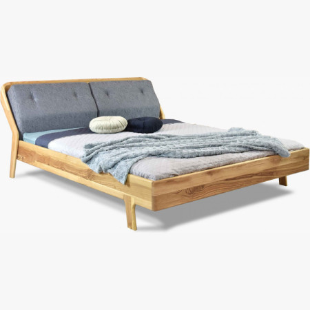 Luxusiges Eichenbett Milenium 180x200 cm - Massivholz