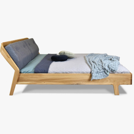 Luxusiges Eichenbett Milenium 180x200 cm - Massivholz