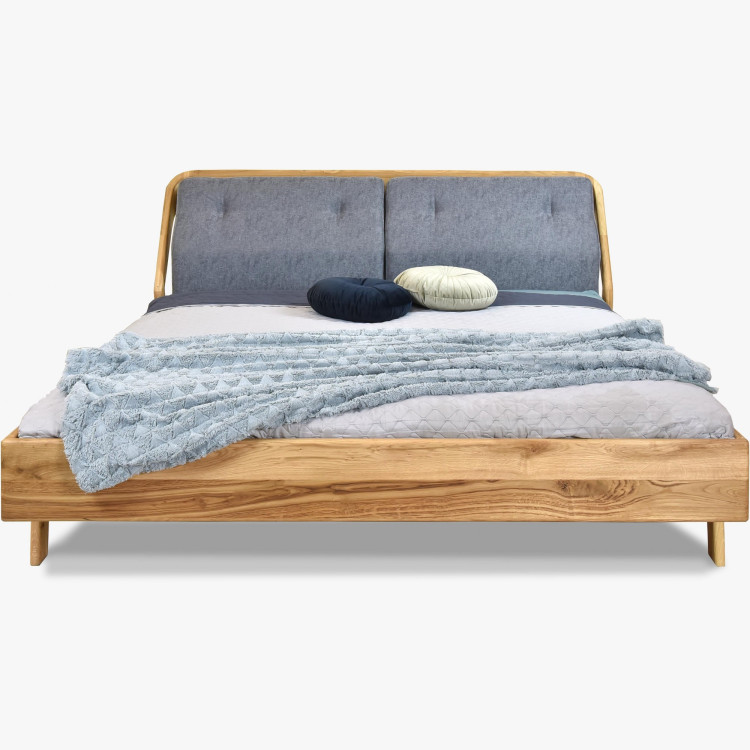 Luxusiges Eichenbett Milenium 180x200 cm - Massivholz