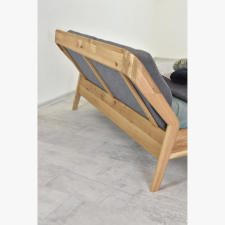 Luxusiges Eichenbett Milenium 180x200 cm - Massivholz