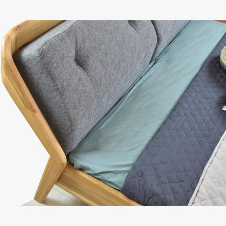 Luxusiges Eichenbett Milenium 180x200 cm - Massivholz