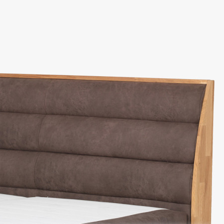 Postele Boxspring mit Stauraum, Marisa 180 braun