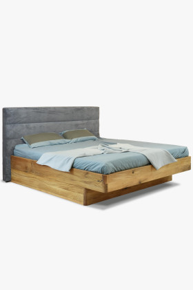 Holzbett mit Stauraum 180 x 200, Klaudia 2