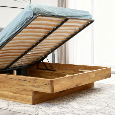Holzbett mit Stauraum 180 x 200, Klaudia