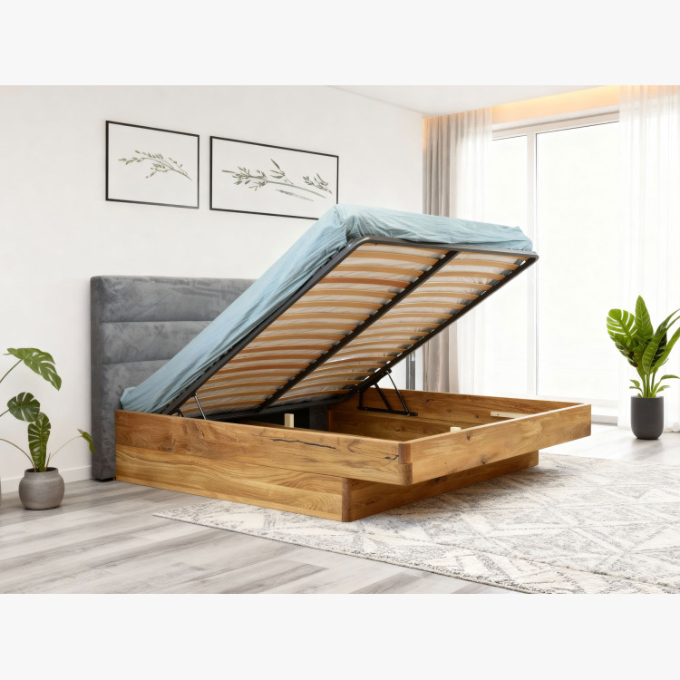 Holzbett mit Stauraum 180 x 200, Klaudia