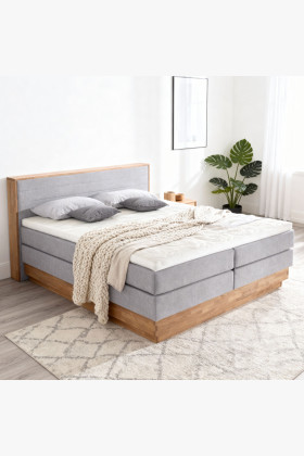 Postel Boxspring mit Stauraum, Moneta 180 grau