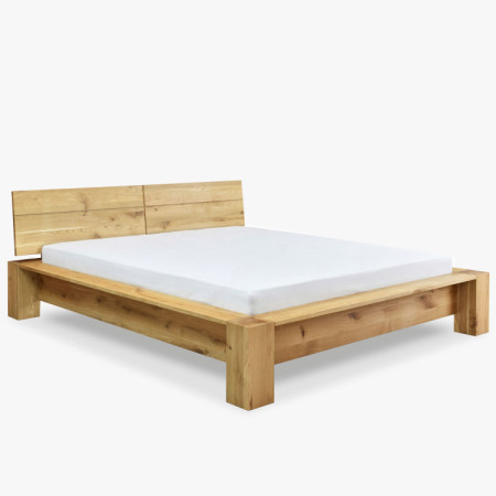 Massives Eichenbett 160 x 200 cm