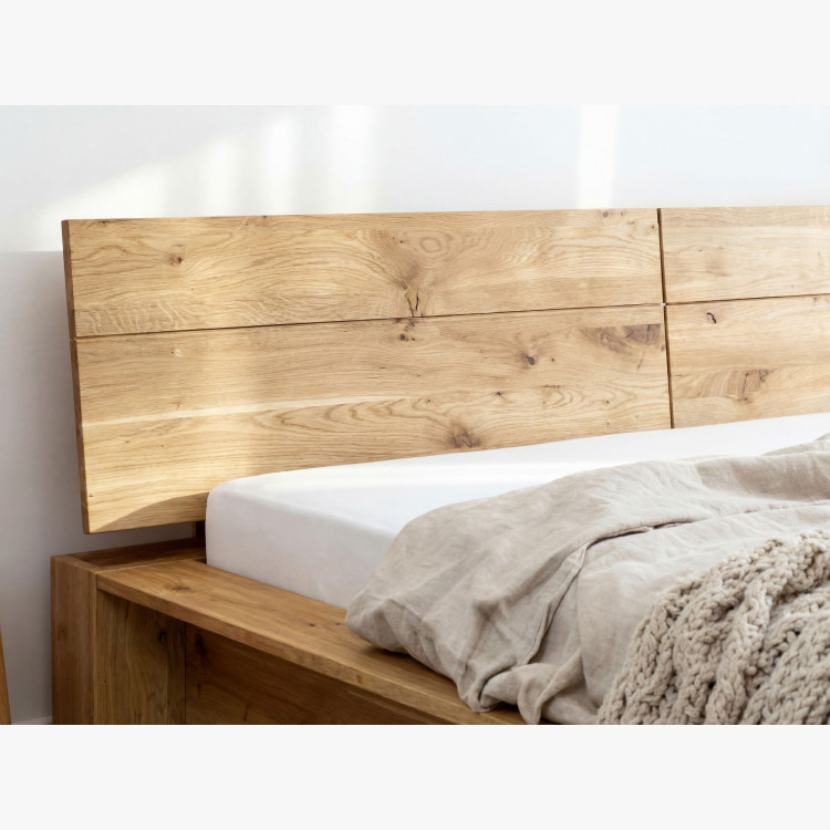 Massives Eichenbett 160 x 200 cm
