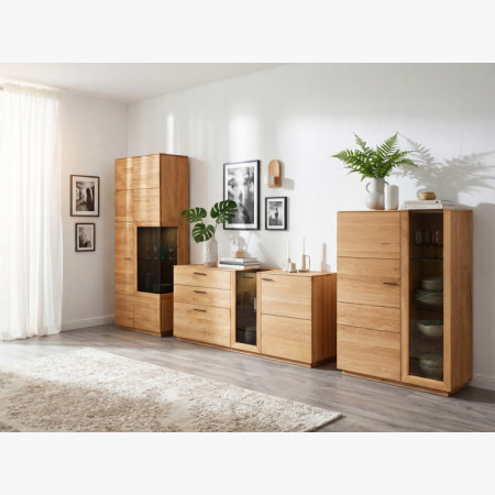 Eichen-TV-Kommode 221 cm breit