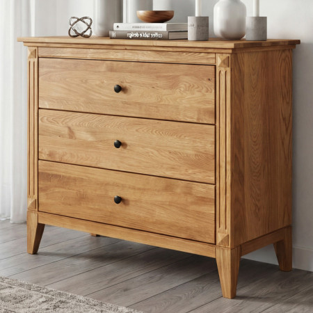 Eiche Kommode mit Schubladen im rustikalen Stil