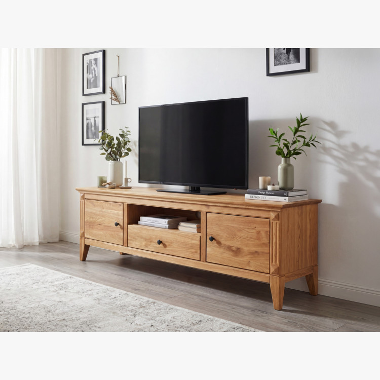 Dubowa TV-Kommode im rustikalen skandinavischen Stil 160 cm