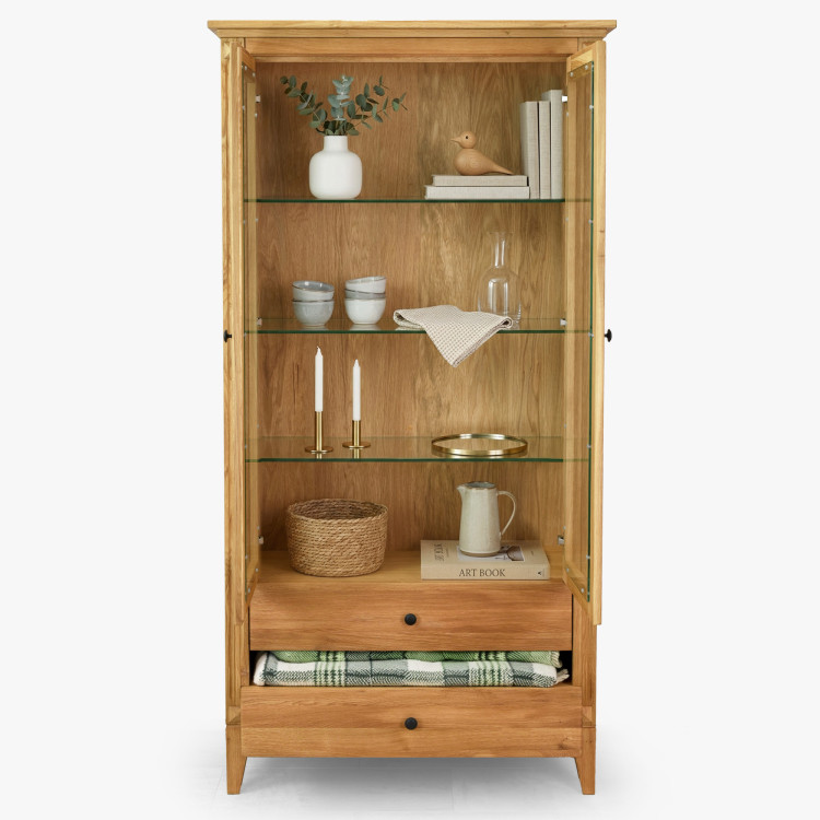 Sitzgruppe für das Wohnzimmer TV-Kommode und Vitrine