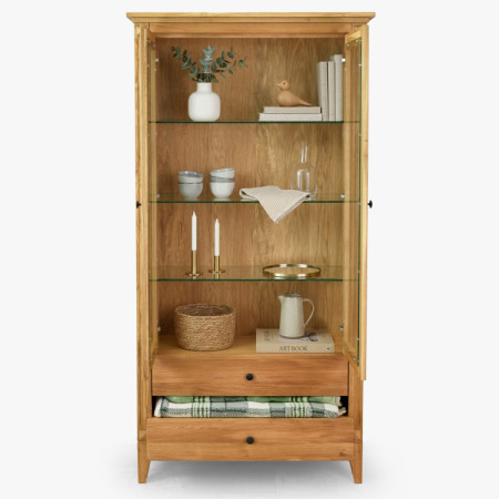 Sitzgruppe für das Wohnzimmer TV-Kommode und Vitrine