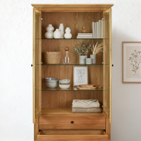 Sitzgruppe für das Wohnzimmer TV-Kommode und Vitrine