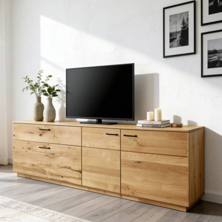 Eiche TV-Kommode 191 cm breit