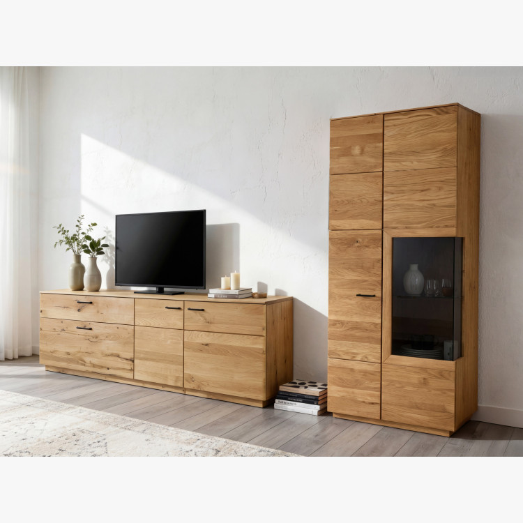 Eiche TV-Kommode 191 cm breit