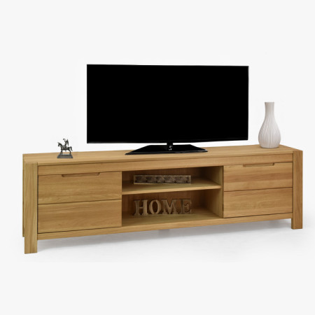 Eiche TV-Kommode 200 cm breit