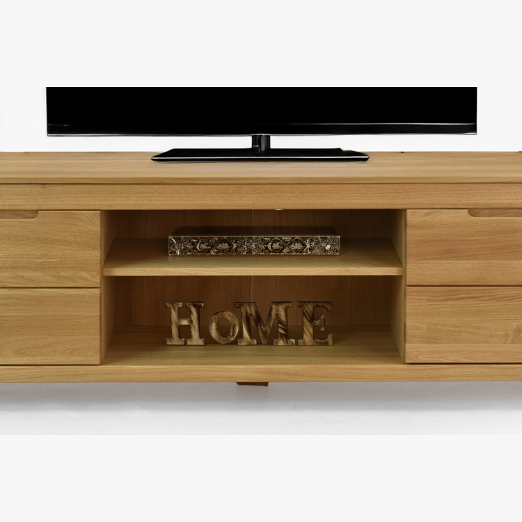 Eiche TV-Kommode 200 cm breit