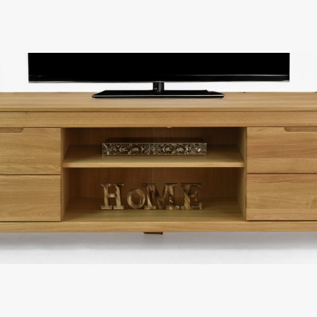 Eiche TV-Kommode 200 cm breit
