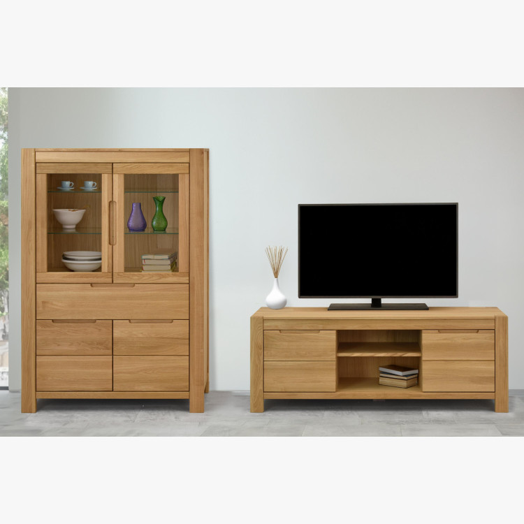 Eiche TV-Kommode 160 cm breit