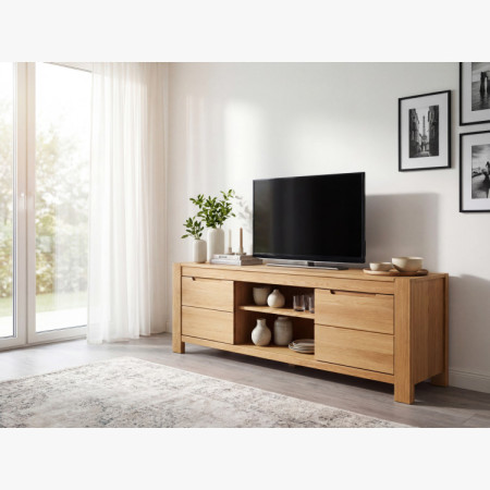 Eiche TV-Kommode 160 cm breit