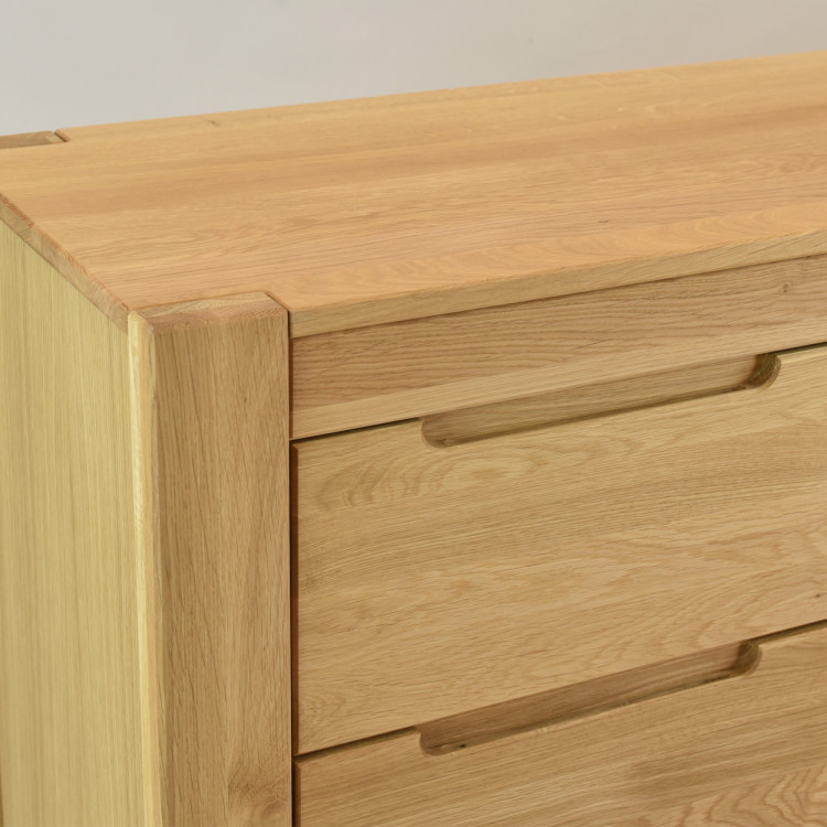 Eiche Kommode mit Türen