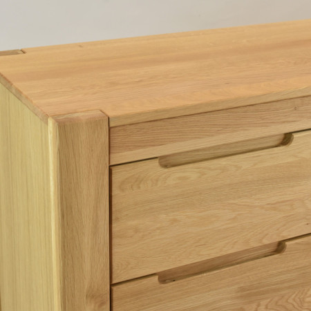 Eiche Kommode mit Türen