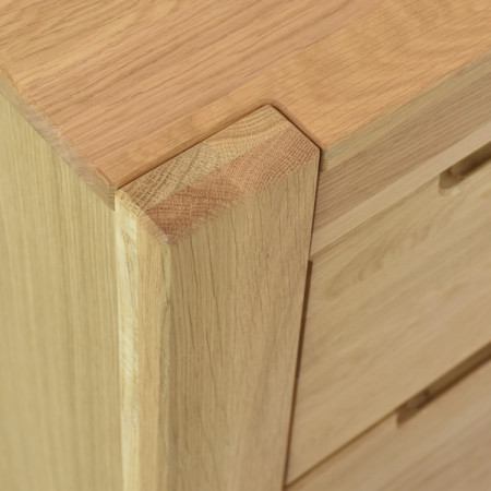 Eiche Kommode mit Türen