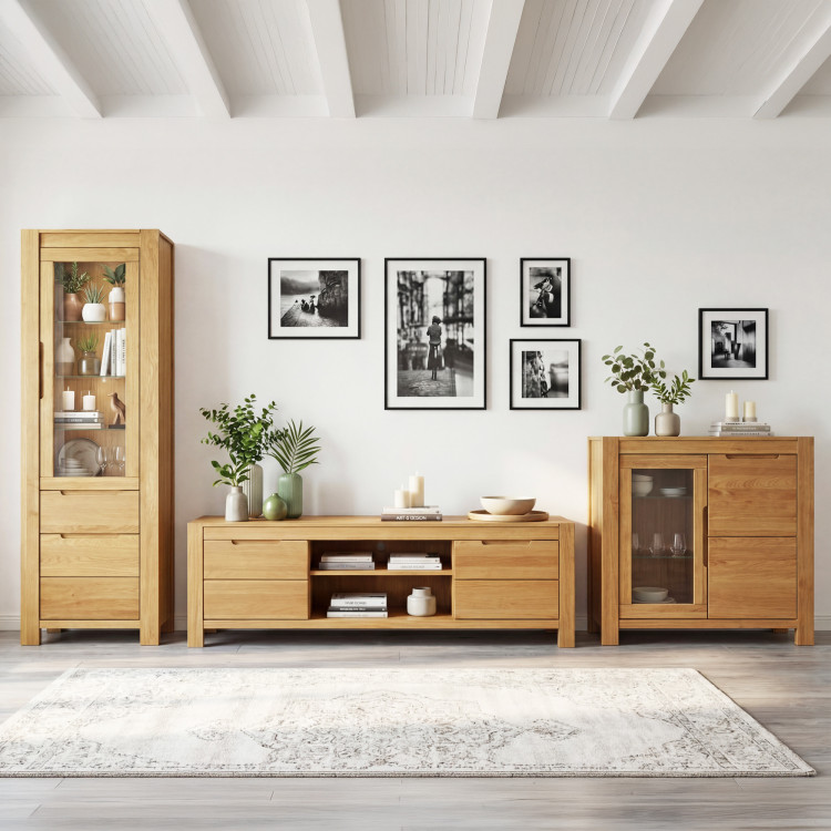 Eiche Kommode mit Türen