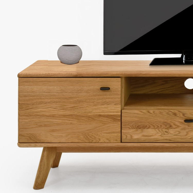 Luxuriöse Möbel für das Wohnzimmer – Set aus zwei Vitrinen und TV-Kommode