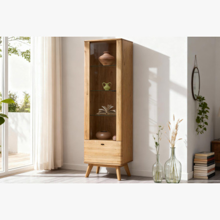 Luxuriöse Möbel für das Wohnzimmer – Set aus zwei Vitrinen und TV-Kommode