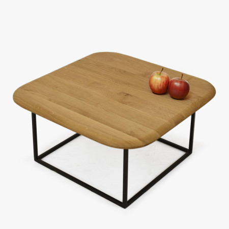 Holz-Couchtisch quadratisch