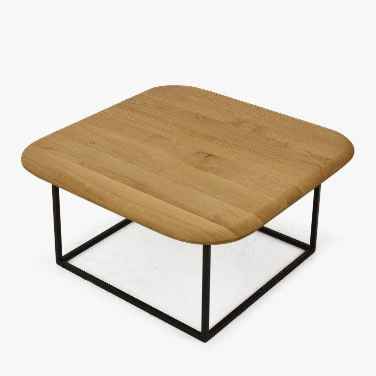 Holz-Couchtisch quadratisch