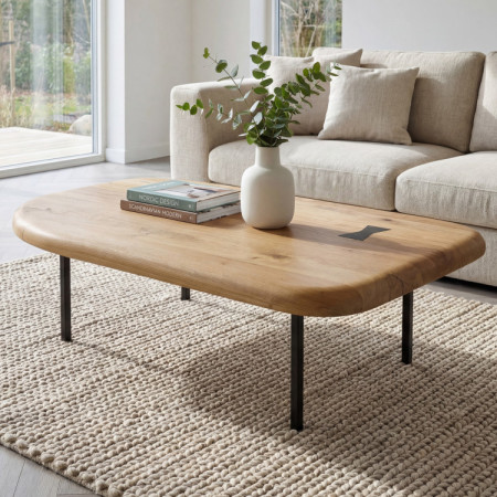 Holz-Couchtisch Lolek Eiche